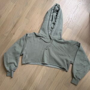 Aritzia TNA Cropped Sweatshirt Hoodie